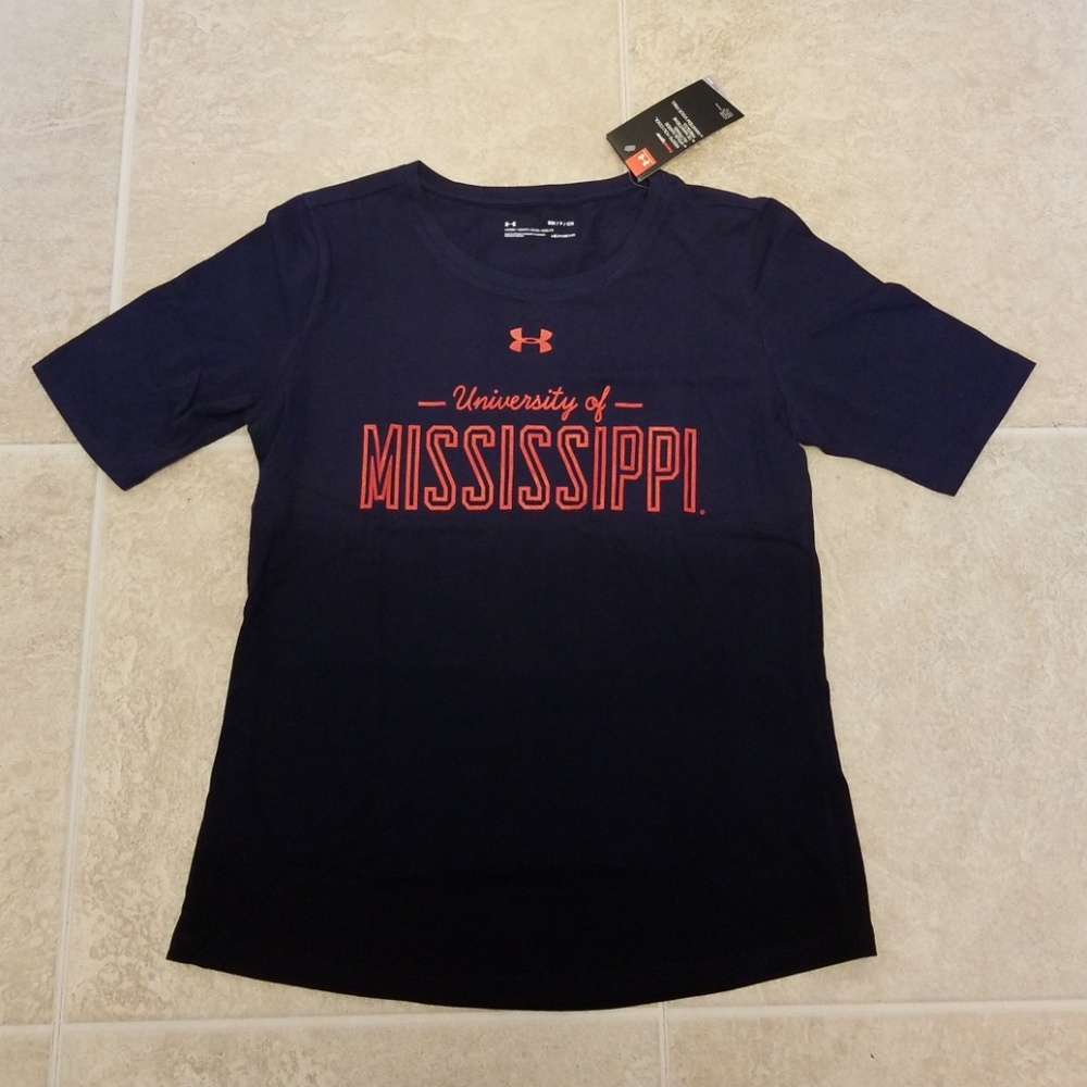 University Mississippi Ole Miss Under armour shirt